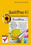 Ok�adka ksi�zki - QuarkXPress 4.1. �wiczenia praktyczne