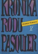 Okadka - Kronika Rodu Pasquier V: Zuzanna i modziecy  Mczestwo Jzefa Pasquier