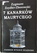 Okadka - Siedem kanarkw Maurycego