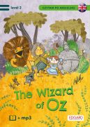 Okadka - Czytam po angielsku. The Wonderful Wizard of Oz/Czarnoksinik z krainy Oz