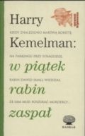 Okładka - W piątek rabin zaspał