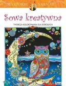 Okładka - Sowa kreatywna. Kolorowanka