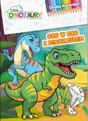 Ok�adka - Lubi� Dinozaury (#1). Lubi� Dinozaury. Dodaj Kolor�w. Oko w oko z dinozaurem