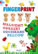 Okadka -  Fingerprint. Malujemy obrazki odciskami palcw. Zestaw do malowania