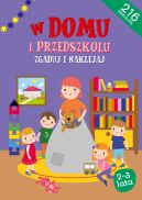 Ok�adka -  Zgaduj i naklejaj - W domu i w przedszkolu