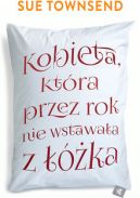 Okładka - Kobieta, która przez rok nie wstawała z łóżka