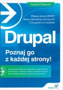 Okadka ksizki - Drupal. Poznaj go z kadej strony