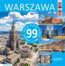 Okadka ksiki - Warszawa - 99 miejsc / 99 Places / 99 Pltze / 99  / 99 Lugares