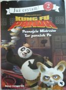 Okadka ksizki -  Kung Fu Panda. Poznajcie Mistrzw. Tor poraek Po