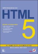 Okładka - Wprowadzenie do HTML5 