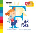 Okładka - F jak foka. Akademia mądrego dziecka. Literkowe przedszkole