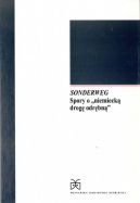 Okładka - Sonderweg. Spory o niemiecką drogę odrębną