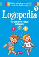 Okładka - Logopedia. Ćwiczenia i wierszyki z głoskami 