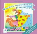 Okładka ksiązki - Wiewiórka Prymulka poznaje przeciwieństwa