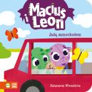 Okładka ksiązki - Maciuś i Leon jadą samochodem