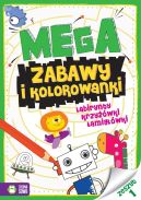 Okadka ksizki - Megazabawy i kolorowanki. Zeszyt 1