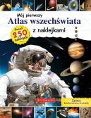 Okadka ksizki - Mj pierwszy atlas wszechwiata z naklejkami