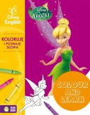 Okadka ksizki - Colour and learn! - Wrki. Koloruje i poznaj sowa. Disney English
