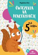 Okadka ksizki - wiczenia na koncentracj dla 5-latkw