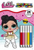 Okadka ksizki -  L. O. L. Surprise! Numerkowe kolorowanki
