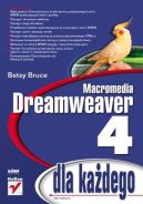 Okładka - Dreamweaver 4 dla każdego