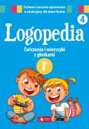 Okładka - Logopedia. Ćwiczenia i wierszyki z głoską 