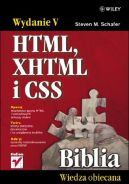 Okadka ksiki - HTML, XHTML i CSS. Biblia