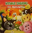 Okładka - Wesołe zagadki. Na podwórku
