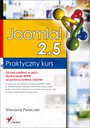 Ok�adka - Joomla! 2.5. Praktyczny kurs