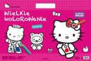Okadka ksizki - Wielkie kolorowanie. Hello Kitty