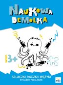 Ok�adka ksi�zki - Szlaczki, raczki i w�yki. Rysujemy po �ladzie  3+