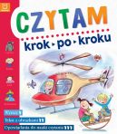 Okadka ksizki - Czytam. Krok po kroku. Dla przedszkolakw. Wyrazy. Tekst z obrazkami. Opowiadania do nauki czytania
