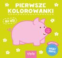 Okadka ksizki - Pierwsze kolorowanki. Na wsi
