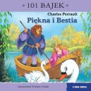 Okadka ksizki - 101 bajek. Pikna i bestia. 101 bajek