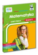 Ok�adka - EDUseria. Matematyka. Karty pracy. Klasa 1. Kapitan Nauka