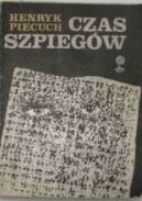 Okładka ksiązki - Czas szpiegów