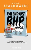 Okadka ksiki - Kalendarz BHP-owca
