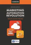 Ok�adka ksi�zki - MARKETING AUTOMATION REVOLUTION Using the potential of Big Data