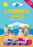 Ok�adka ksi�zki - Zgaduj i naklejaj - W podr�y i sklepie