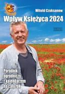 Okadka - Wpyw Ksiyca 2024. Poradnik ogrodniczy z kalendarzem na cay rok