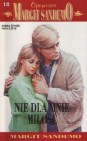 Okadka ksizki - Nie dla mnie mio