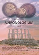 Okładka - Chronologium: Opowieść o następstwach czasu