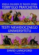 Ok�adka - Testy Niewidocznego Uniwersytetu: Ksi�ga zagadek ze �wiata Dysku Terry'ego Pratchetta