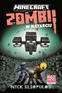Ok�adka ksi�zki - Minecraft. Zombi w natarciu