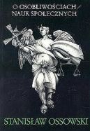 Ok�adka - O osobliwo�ciach nauk spo�ecznych