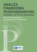 Ok�adka - Analiza finansowa przedsi�biorstwa. Wska�niki i decyzje w zarz�dzaniu