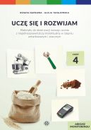 Okładka - Uczę się i rozwijam. Arkusz monitoringu. Część 4. Materiały do obserwacji rozwoju ucznia z niepełnosprawnością intelektualną w stopniu umiarkowanym i znacznym
