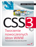 Ok�adka - CSS3. Tworzenie nowoczesnych stron WWW