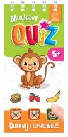 Okładka - Magiczny quiz z małpką. Dotknij i sprawdź, od 5 lat