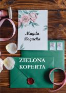 Okładka książki - Zielona koperta